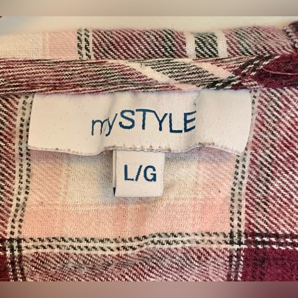 100%  Cotton Plaid Shirt - Picture 3 of 4